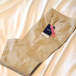 Khaki girl's uniform pants